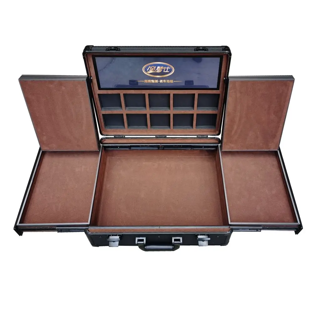 aluminum carry hard case for Carpet industry Professional customized aluminum case manufacturer