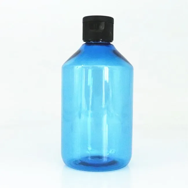 250ml Cylinder PET Boston bottle plastic sprayer bottle for cleaning and spraying alcohol 8oz bottle boston