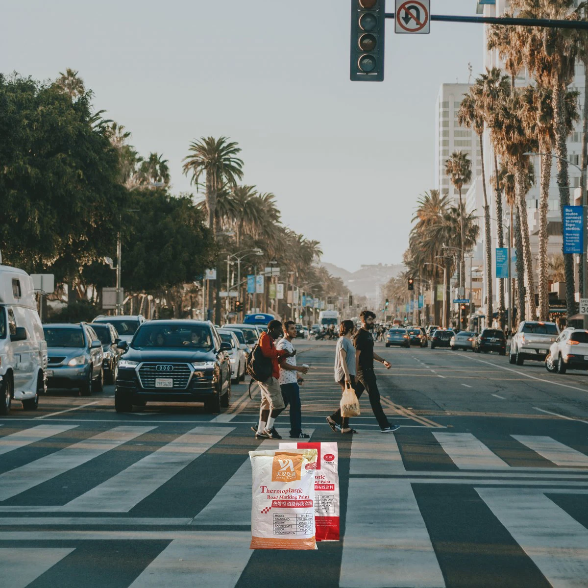 Thermoplastic road marking paint price road marking paint street line painting