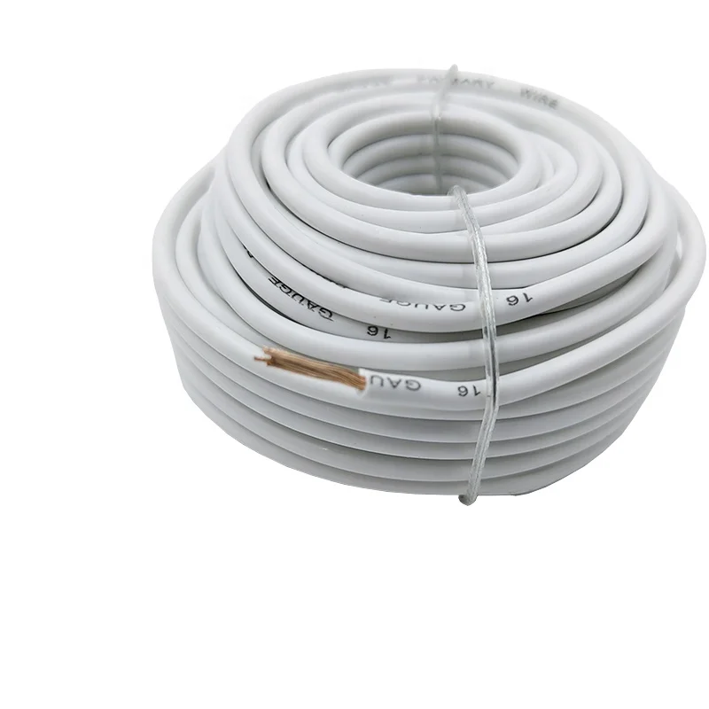 0.5mm 0.75mm 1mm 1.5mm 2mm 2.5mm 4mm 6mm Copper Or Cca Conductor Pvc Insulation Electric Copper Wire And Cable