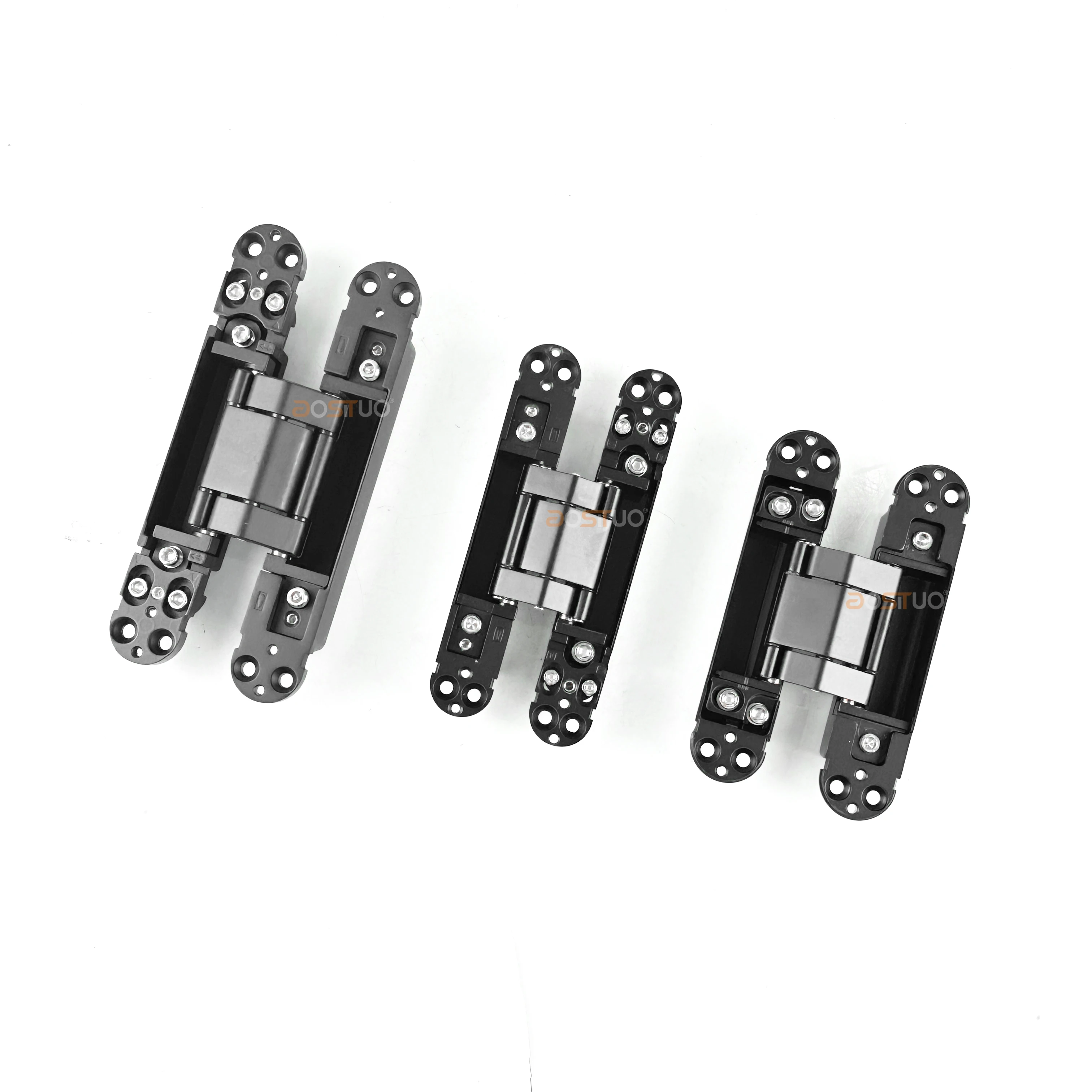 Factory Direct 60KG Loading Zinc Alloy 3D Adjustable Hidden Invisible Hinges 180 Degree Concealed Door Hinge For Interior Door
