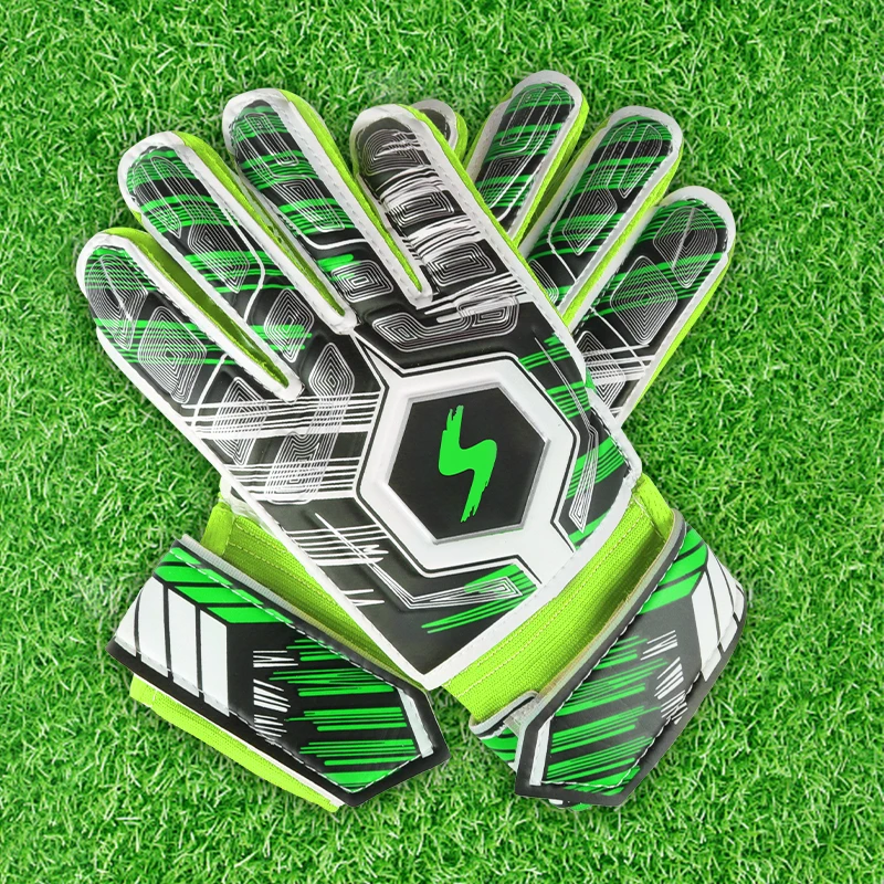 SHIWEI-835#Football Professional Customize Latex Soccer Goalkeeper Goalie Gloves