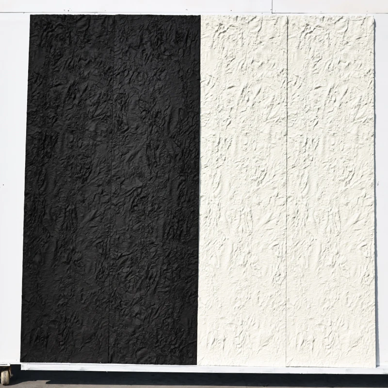 Eco-friendly PU Small crushed stone moisture resistant wall panel  decorative culture brick  building material