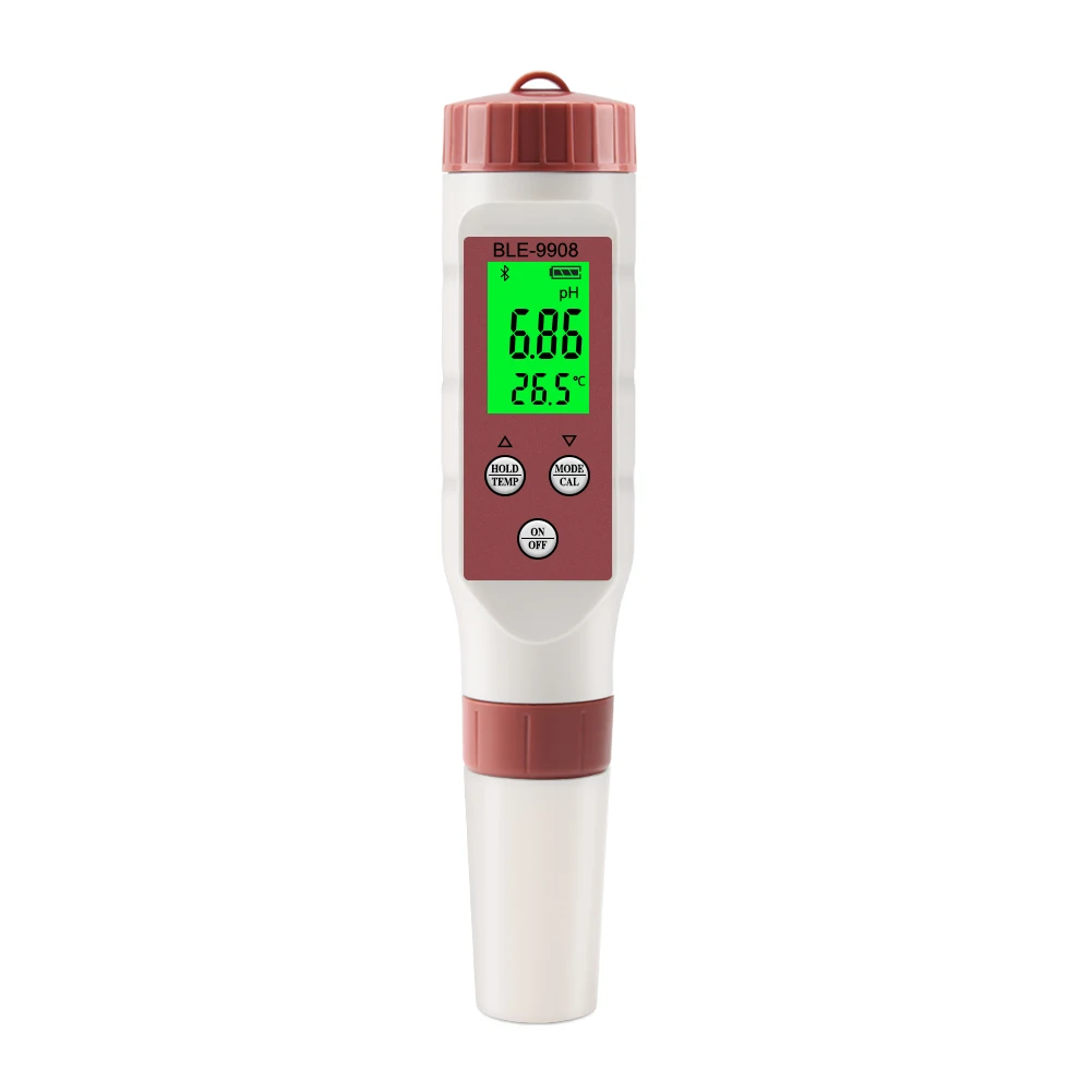 Digital pH Meter for Drinking Water pH Meter 4-in-1 TDS Temp pH EC Tester 0.01 High Precision Water Quality Tester