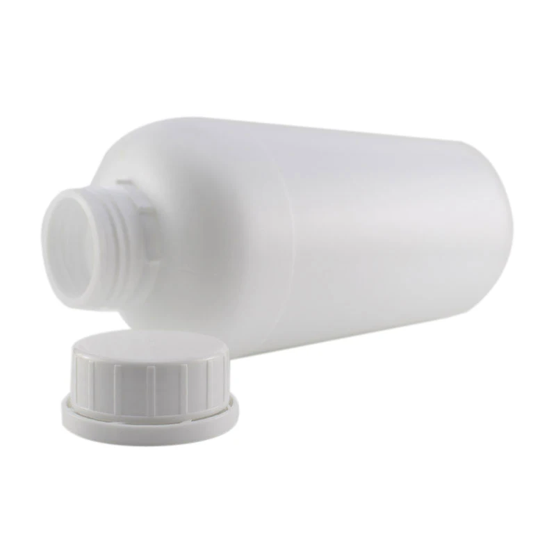 1L White plastic chemical bottles 1000ml hdpe bottles for liquid fertilizer