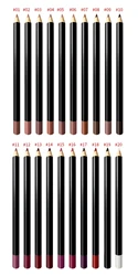 OEM Cosmetic Creamy Vegan Lip Liner Private Label Lipstick Custom Makeup Lip Liner Brown Lipliner Pencil Vendors