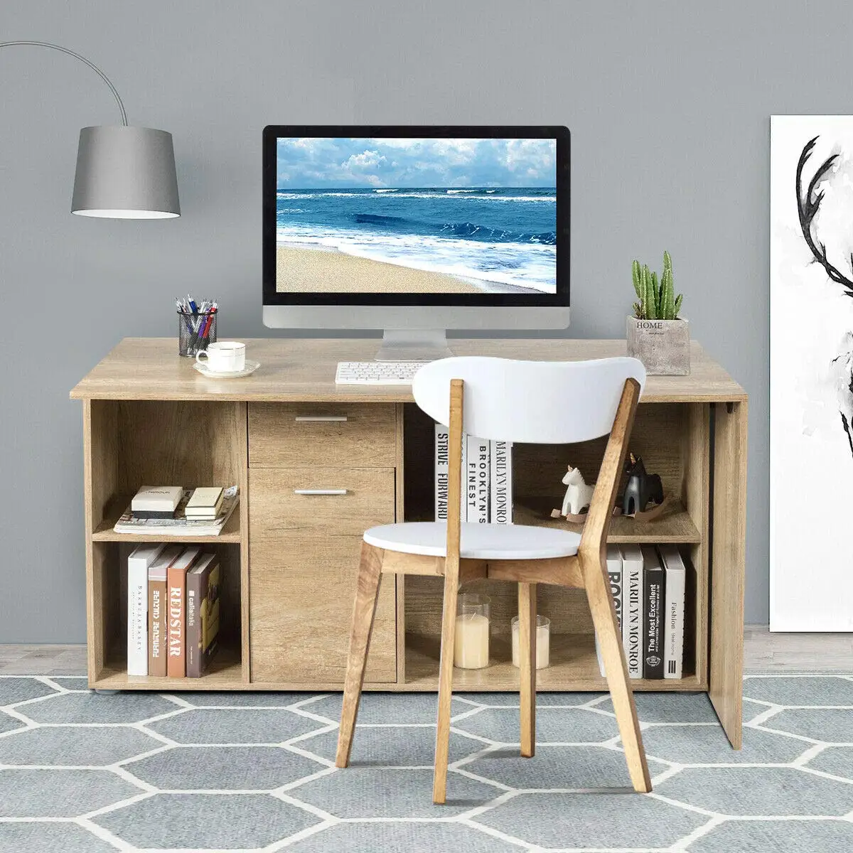 Hot selling supplier good price office reading study writing computer desk table