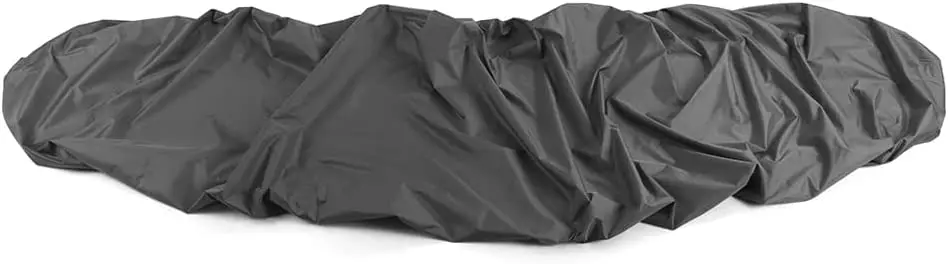 Heavy duty dust cover waterproof UV protection Kayak outdoor storage black outdoor Kayak cover