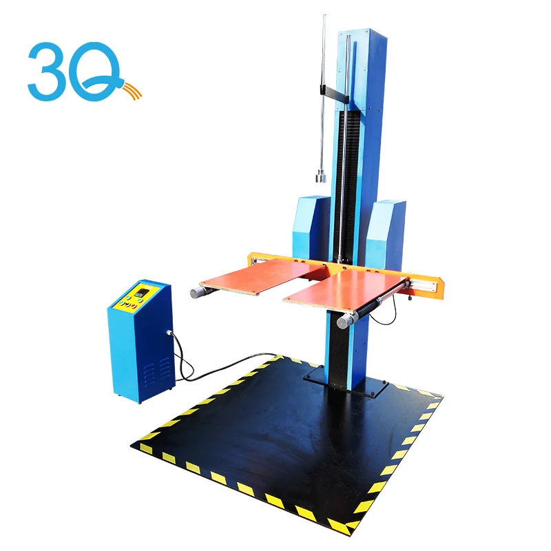 3Q Single-Wing Carton Drop Testing Machine / Package Carton Box Drop Impact Tester price