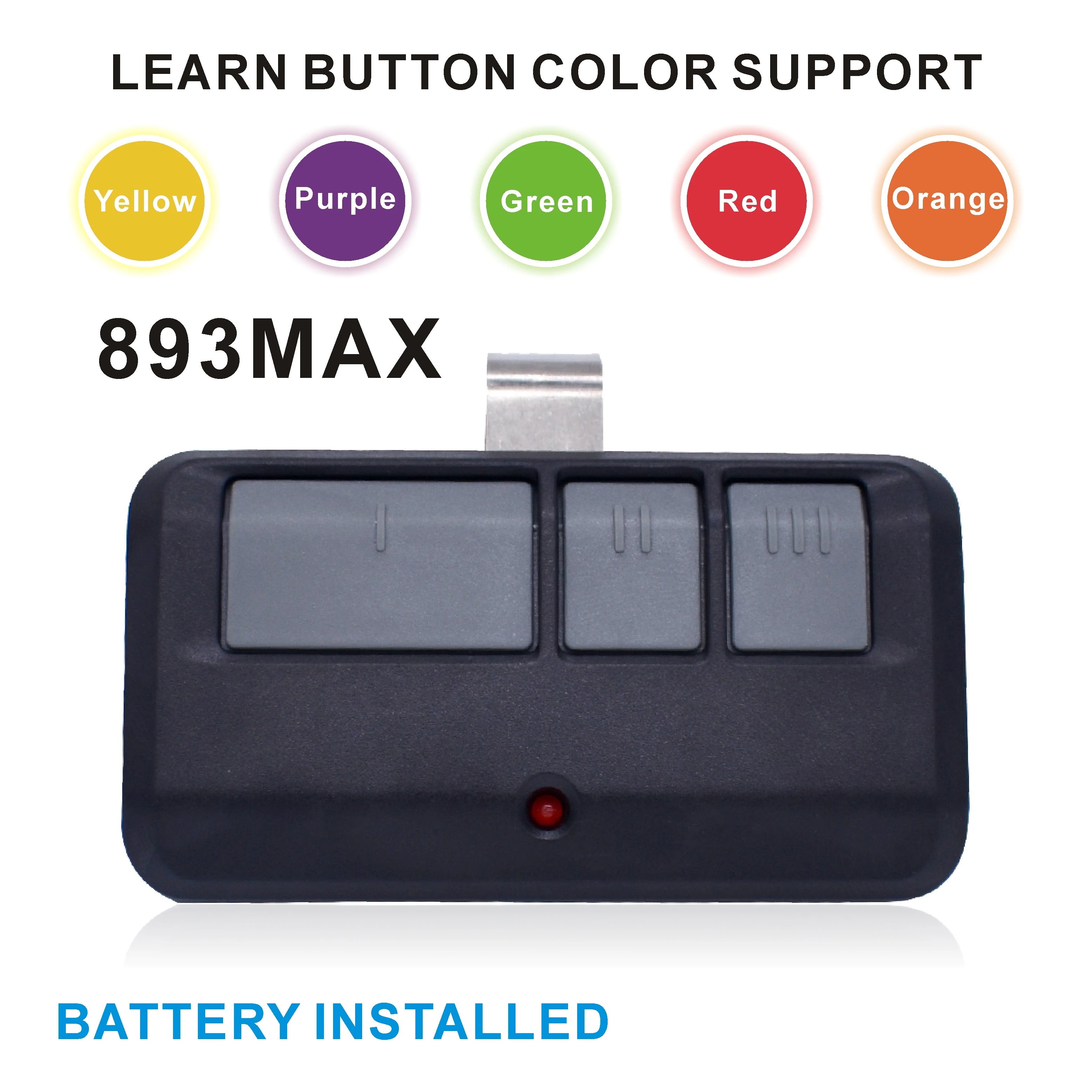 Garage door remote for Liftmaster 893MAX