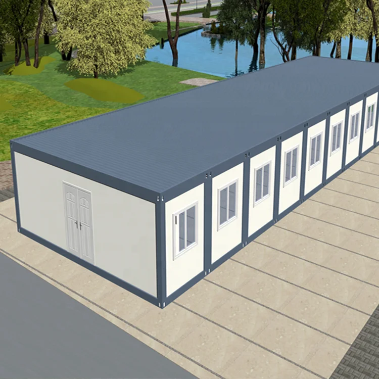 ISO9001 certification flat pack collapsible 20ft container houses to Myanmar 2 Bedroom Home Container