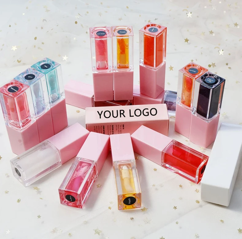 2024 New Design 30 Flavours Long Lasting Wear 24 Hours Vegan Customized Your Brand Logo Fruity Lip Oil