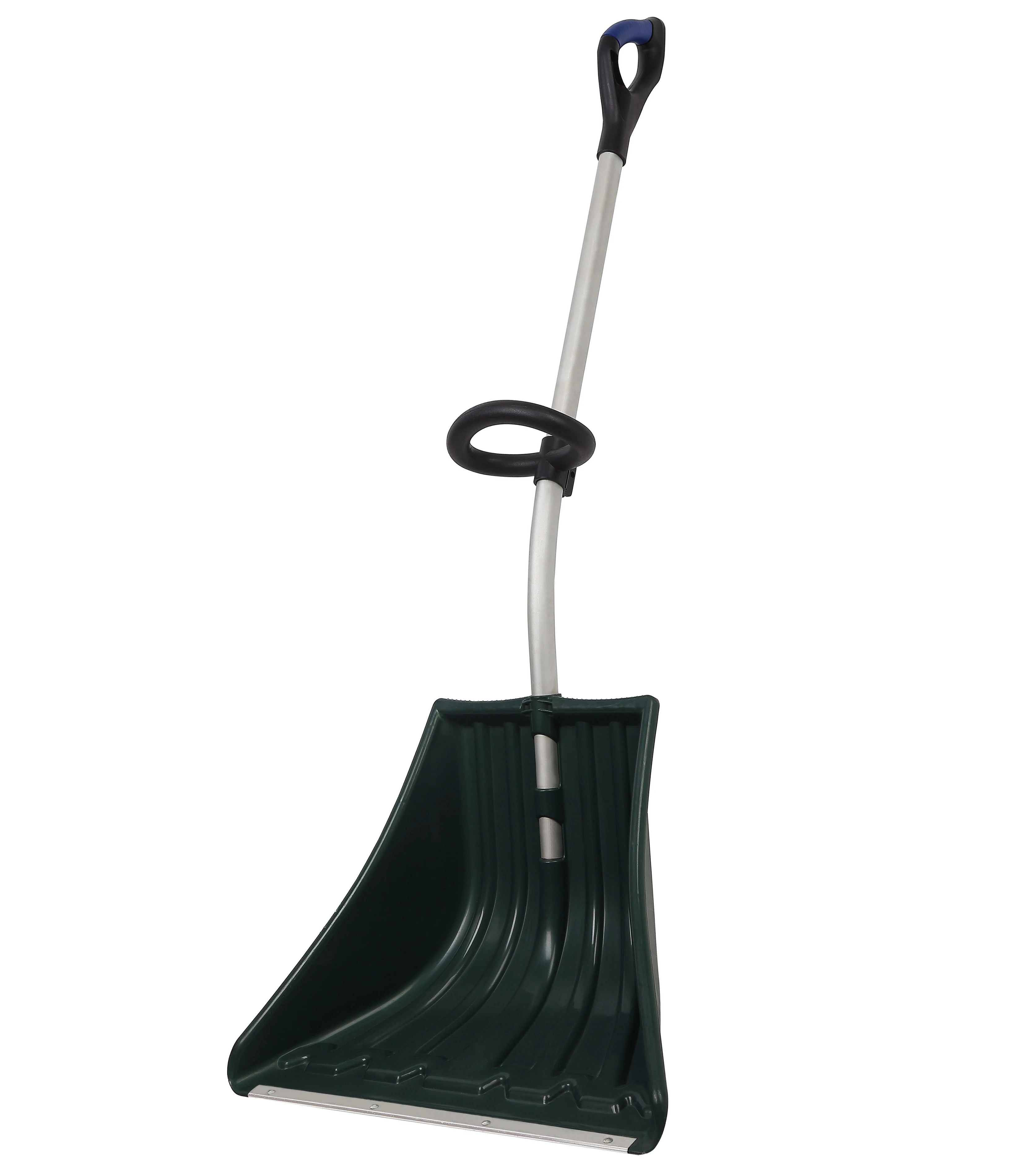 Heavy-Duty Plastic Snow Shovel Snow Removal with Aluminum handle and D grip Suitable for Driveway or Pavement Clearing 23IN