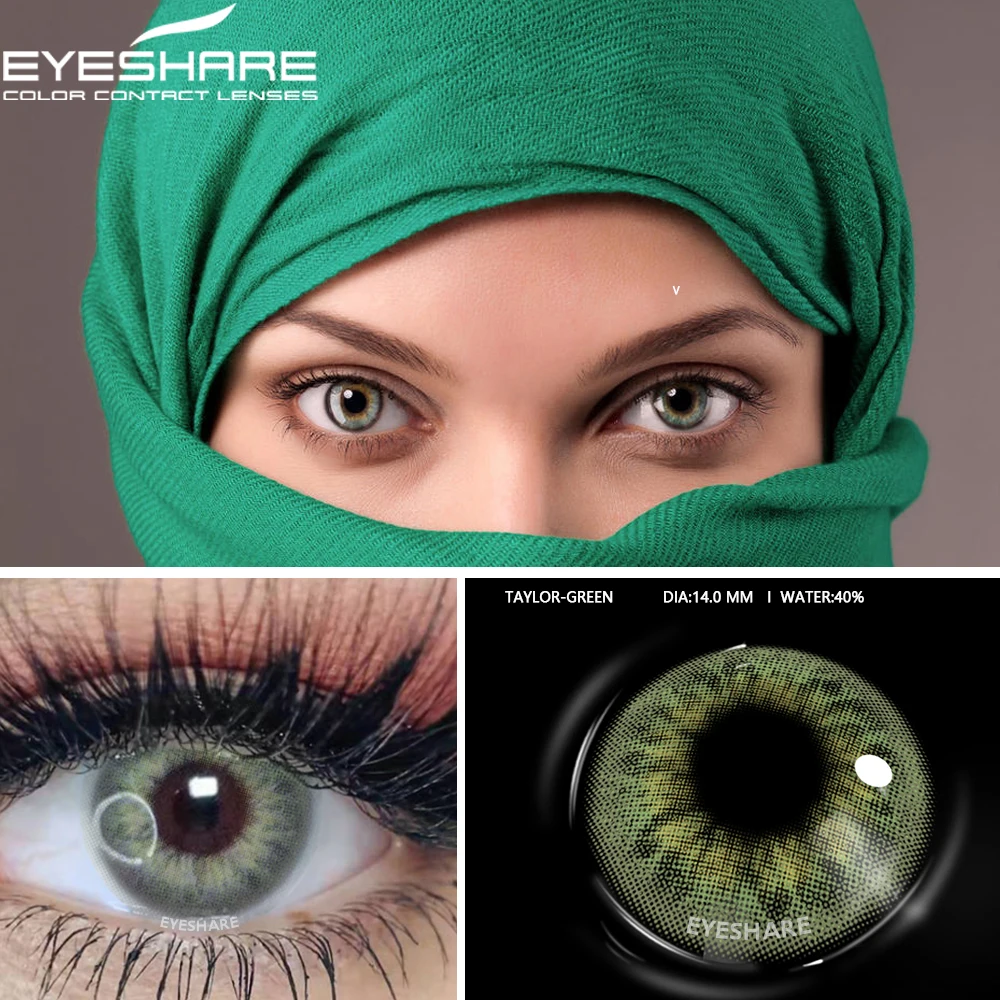 EYESHARE Hot OEM/ODM Wholesale Circle Lentilles De Contact De Couleur Eye Contact Lenses Color Contact Lens Colored Lenses