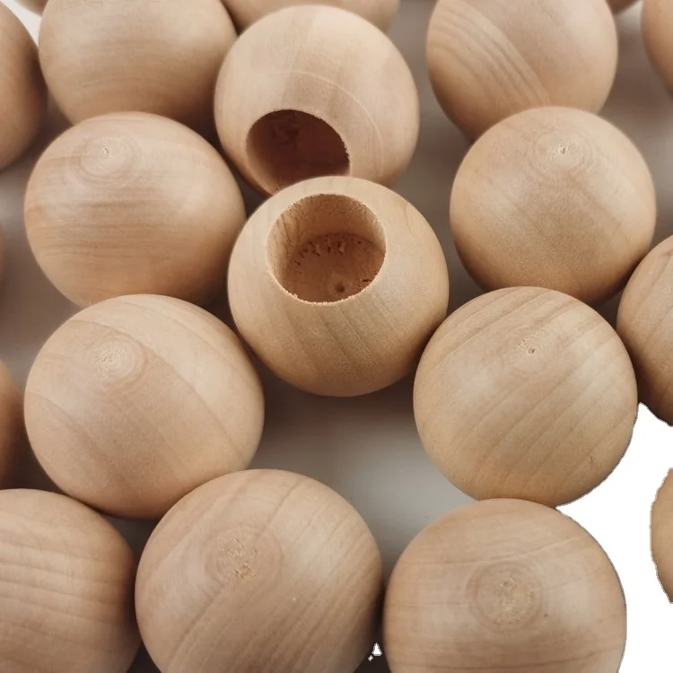 High Quality Customized Birch/Maple/Lotus Wooden Ball Friendly , wooden beads,100 piece /bag
