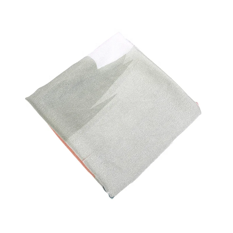 Fashion Ribbed Hijab Chiffon Scarf Crepe Hijab Women Scarves Pleated Hijab Scarf Free Sample