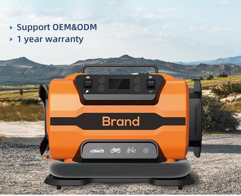 Factory New DC12V Portable Handheld Air Pump Multi-function Air inflator 22mm cylinder diameter Tire Inflator