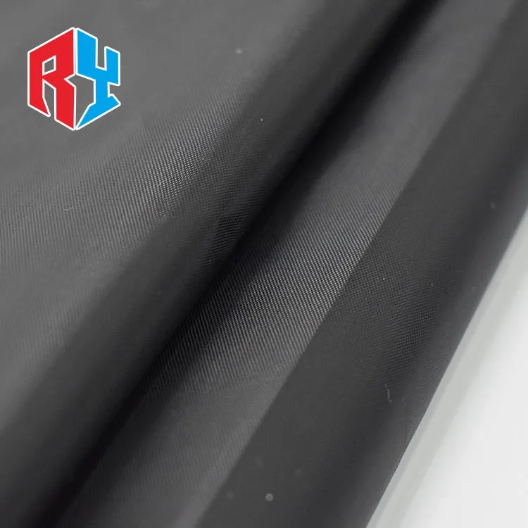 Tent Umbrella Fabric with Silver Coating Stock Competitive Price Antistatic Uv 210t Polyester Taffeta Free Shaoxing Woven Plain