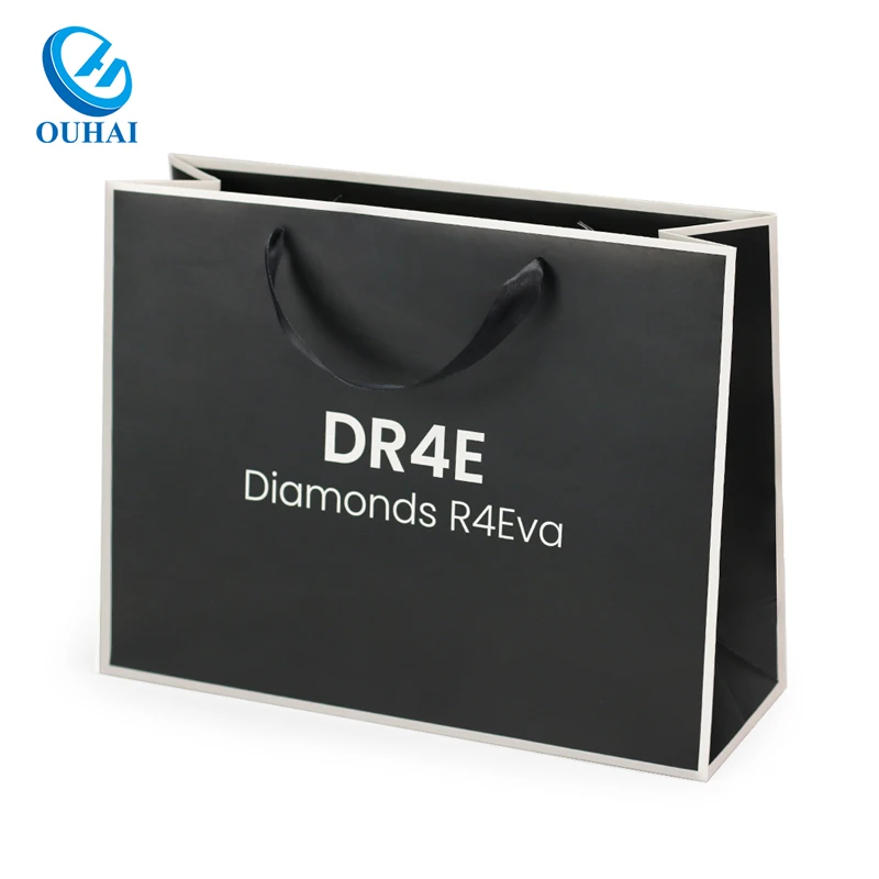 Purchase quality paper bags shopping bags business application gift bags can be customized logo samples free