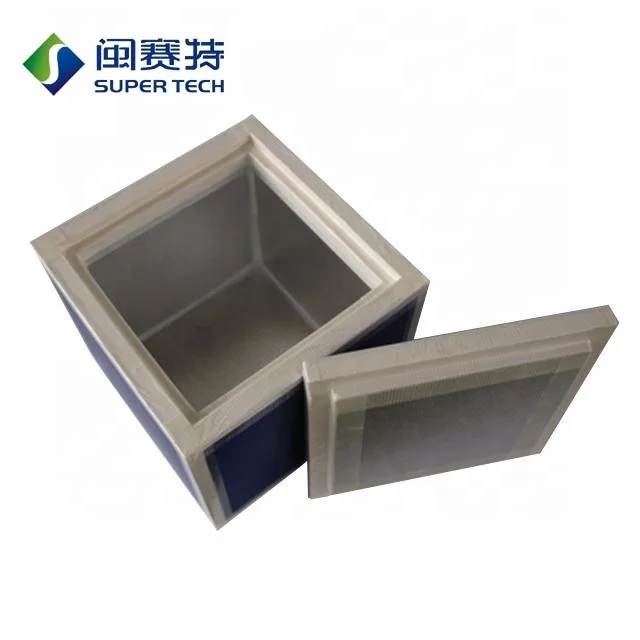 
2 celsius to 8 celsius degree Medical use insulation box with VIP vacuum insulated panel 
