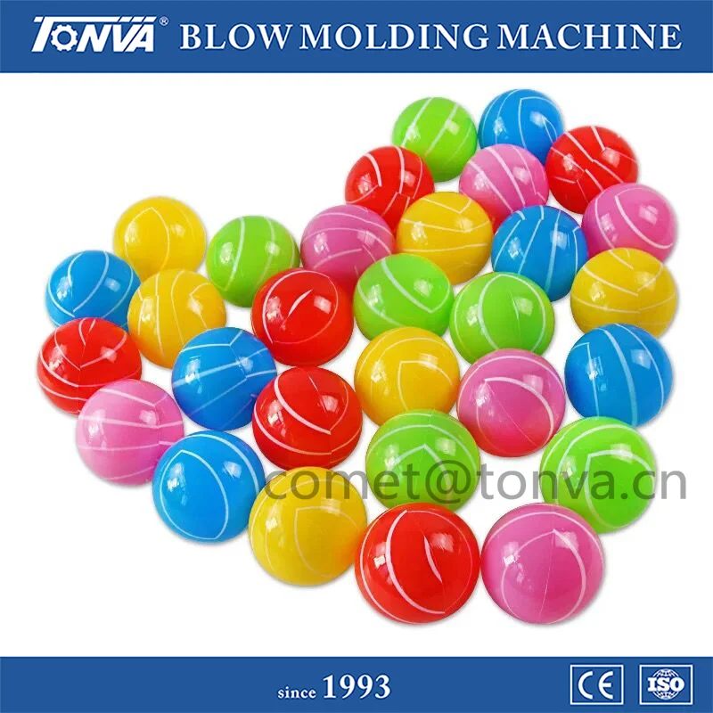 extrusion blow molding machine make plastic balls/sea ball making machine/plastic ball making machine