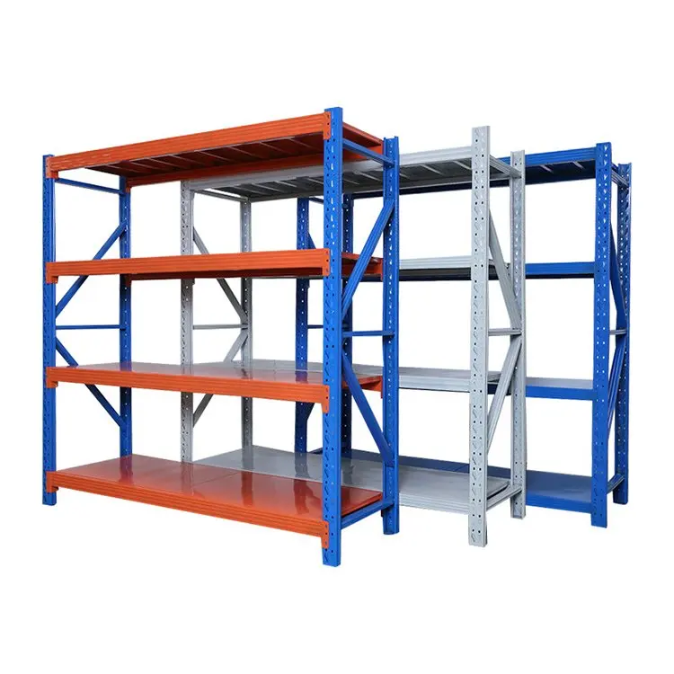 Top Quality Standard Iron shelves store goods for medium-sized medium-sized warehouses