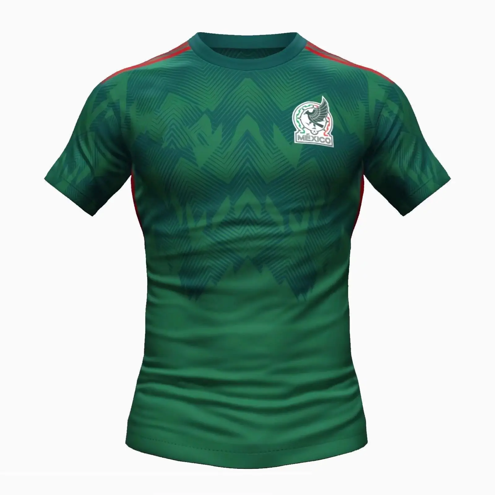 Быстросохнущая/дышащая 22/23 домашняя футбольная майка Mexi co, комплект футбольной формы национальной сборной для взрослых и детей, Футбольная майка на заказ