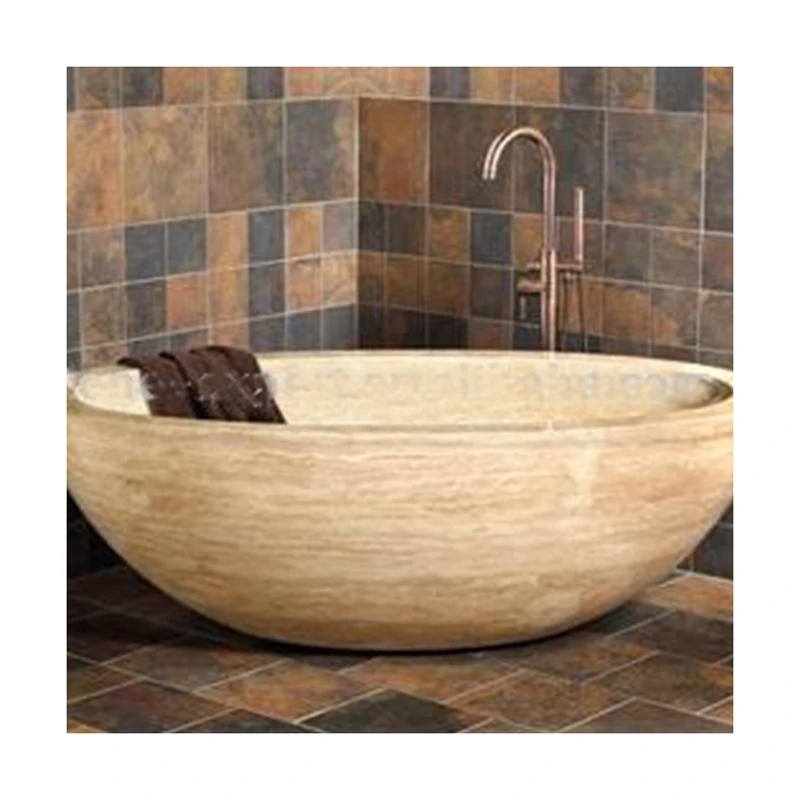 Ванна под античный мрамор естественного цвета