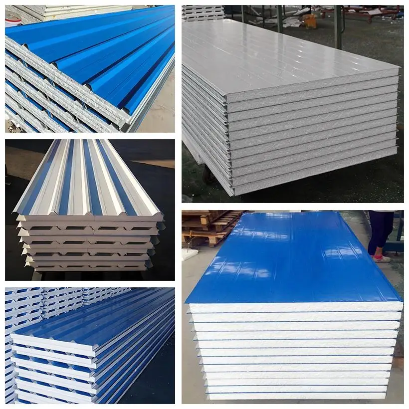 Fire Proof Insulated EPS Panel Sandwich EPS Panel Exterior Wall EPS 3d Wall Panels