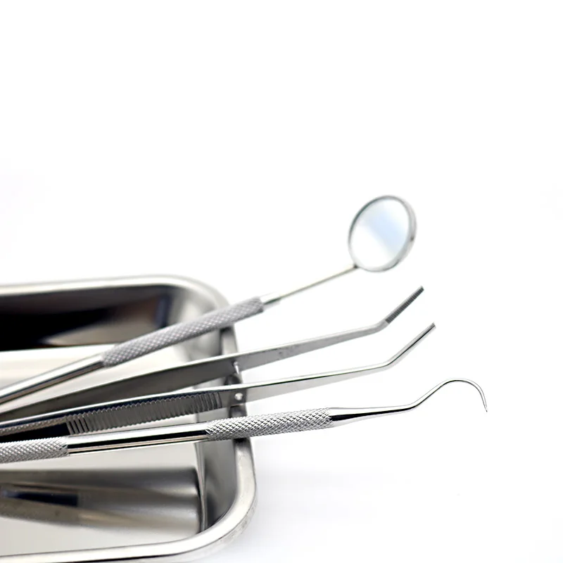 Набор инструментов для стоматологического зеркала из нержавеющей стали 3 шт.