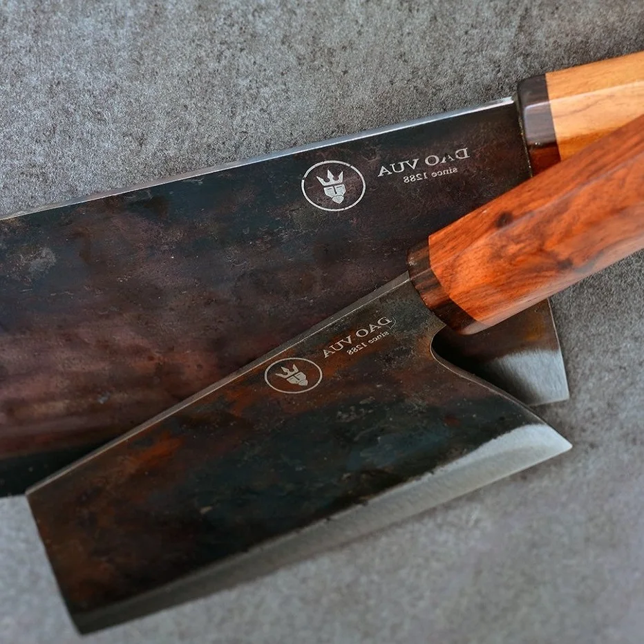 New Design Carbon Steel Kitchen Knife Cleaver Chef Knife