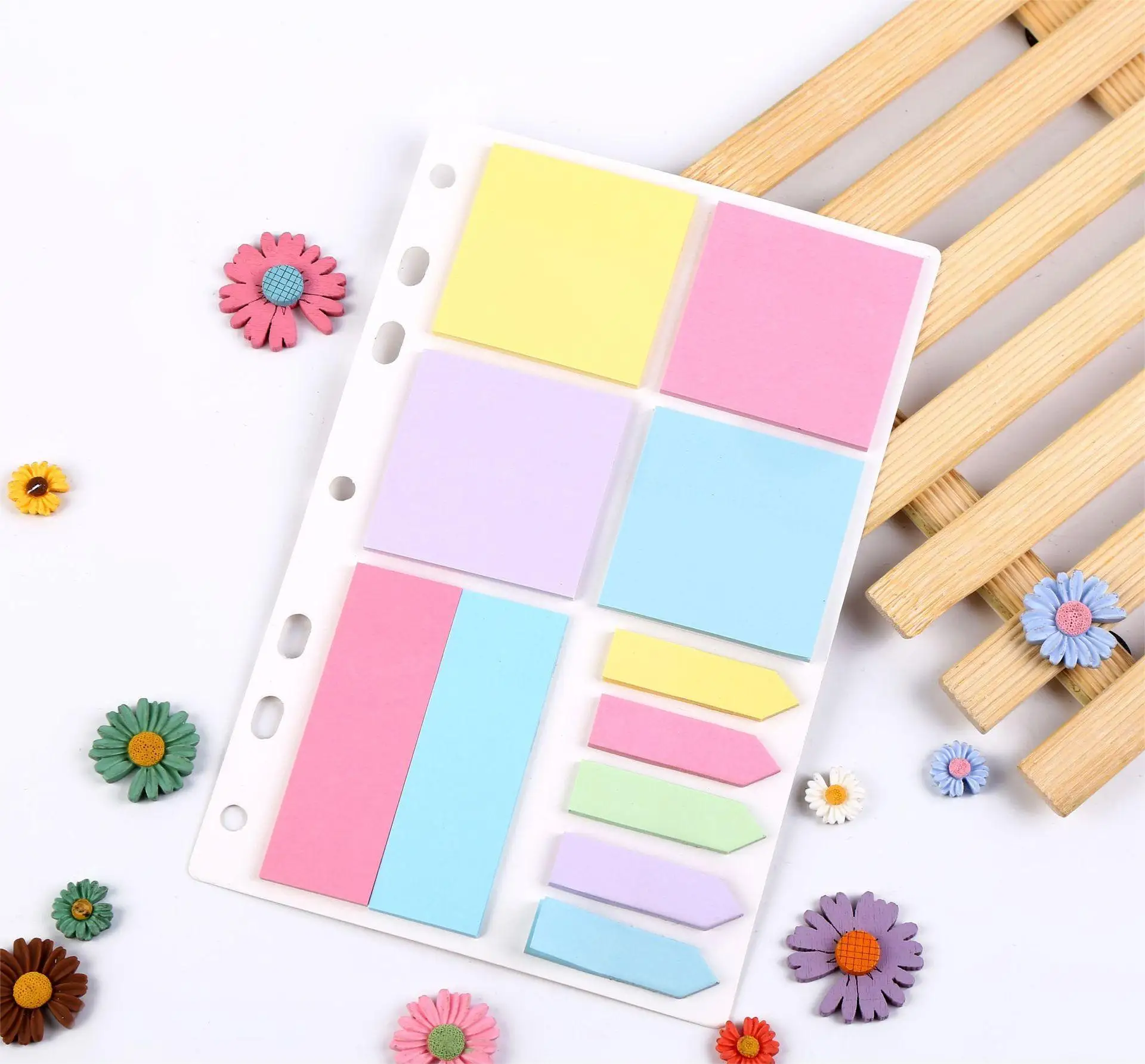 YIHENG многообразная бабочка Kawaii note флуоресцентные цветные школьные канцелярские товары блокнот для заметок