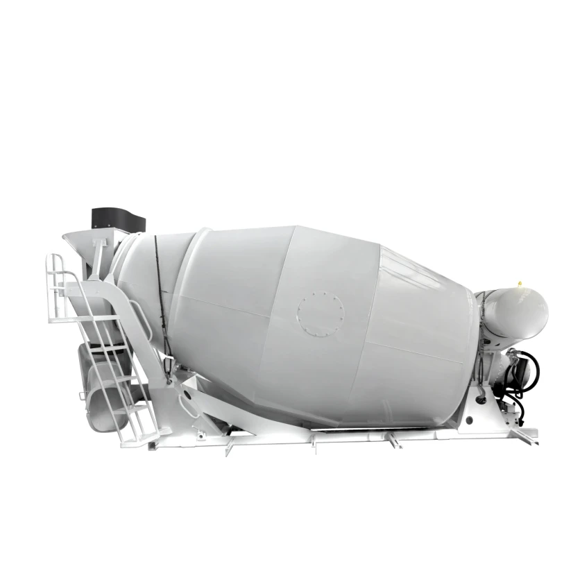 Mobile Ready Mix Concrete Pump and Mixer Crawler Cement Mixer Truck 3.5cbm Volumetric Crawler Concrete Truck