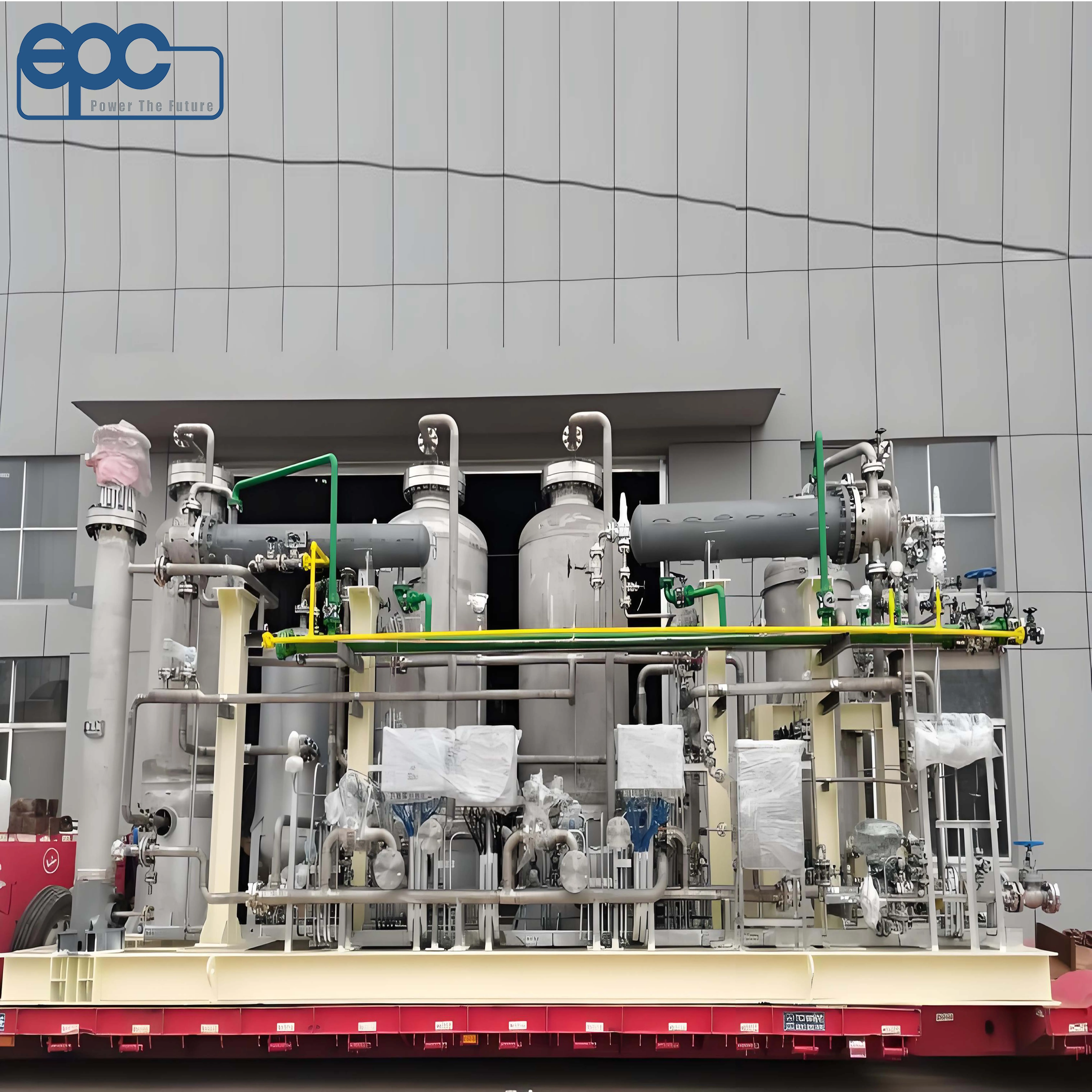 Methanation Skid-Mount Sabatier Reactor Containerized Sabatier Reactor Modular Satabier Reactor CO2 to Methane