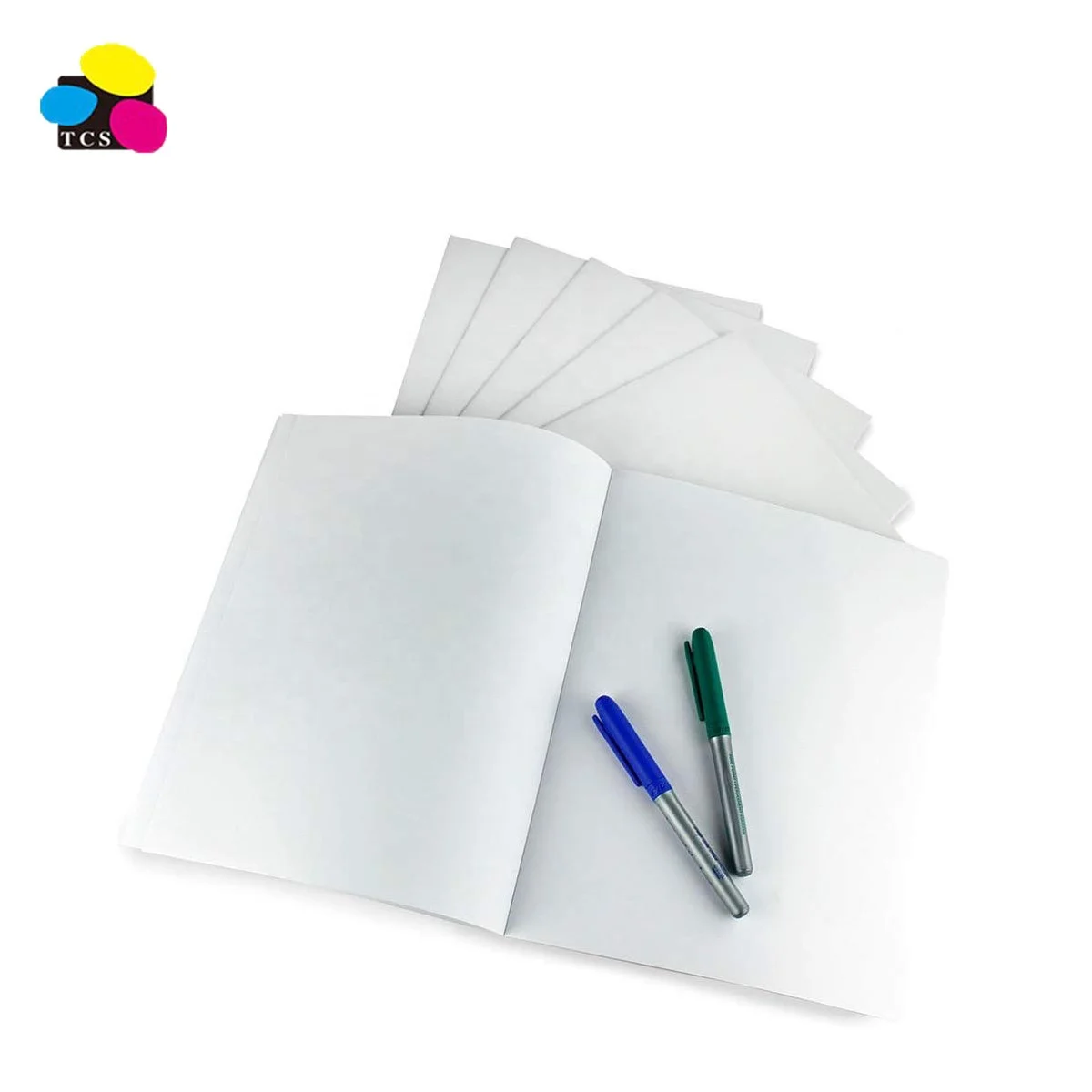 
Chinese High Quality Supplier 10 Pack 8.5x11 inches White Blank Books for Journaling Sketching And Writing 