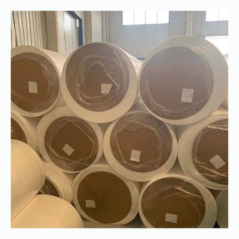 Factory wholesale price waterproof breathable white pe film laminated non-woven fabric roll