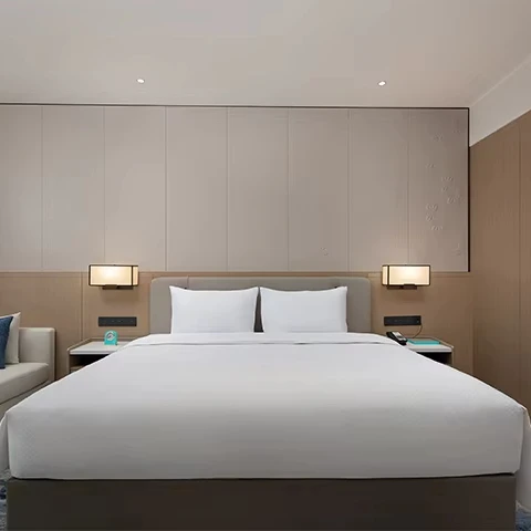 Custom Made Hotel Apartment Wooden Luxury Lobby Modern 5 Star Bedroom Room Furniture Set Hotel Furniture