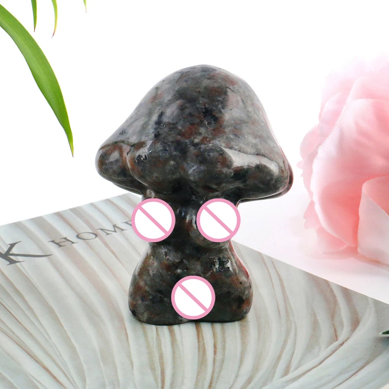 Natural crystal mushroom crystal body