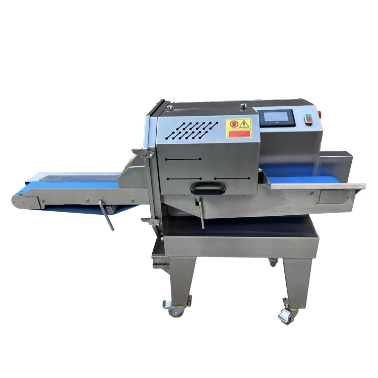 Long Service Life Frozen Cooked Meat Fish Cheese Slice Cut Machine Beef Pork Bacon Slicer Machine