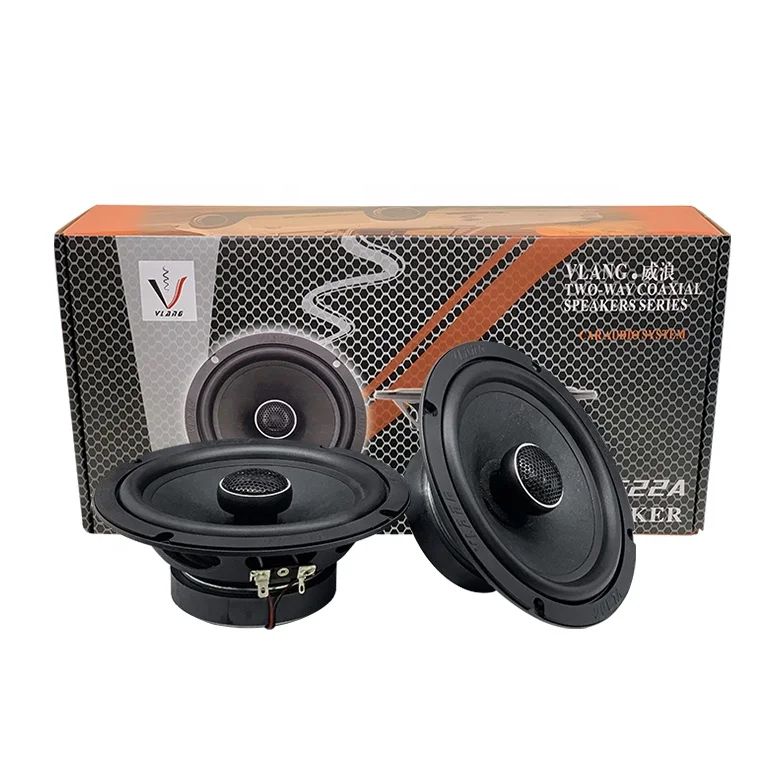VLANNG high-quality and pure restoration of 6.5-inch two-way coaxial speaker car audio