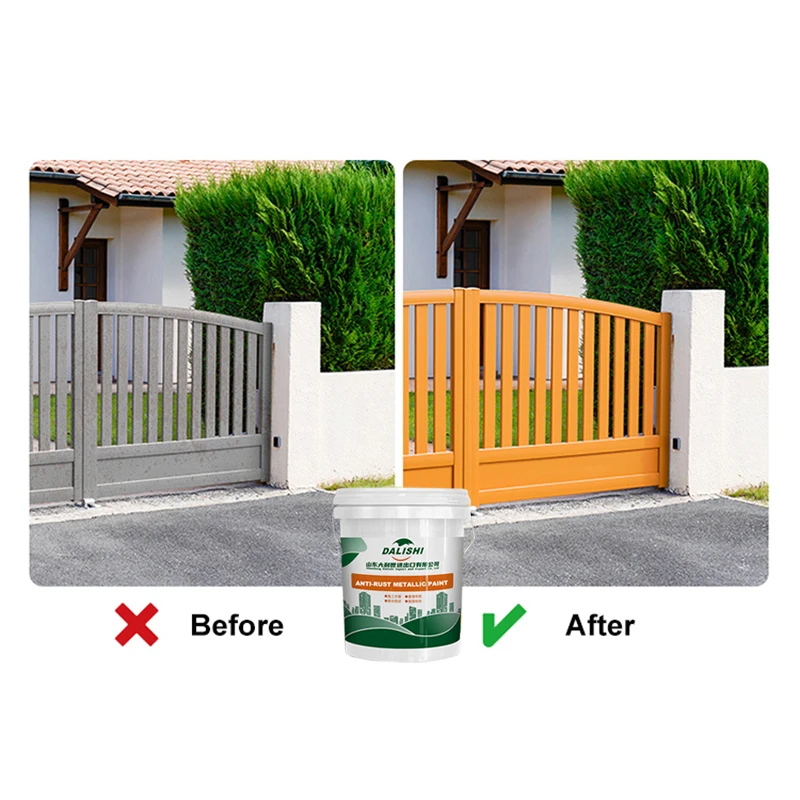 Wholesale Acrylic Polyurethane Paint Anti-Rust Multipurpose Water Based Metallic Paint For Metal