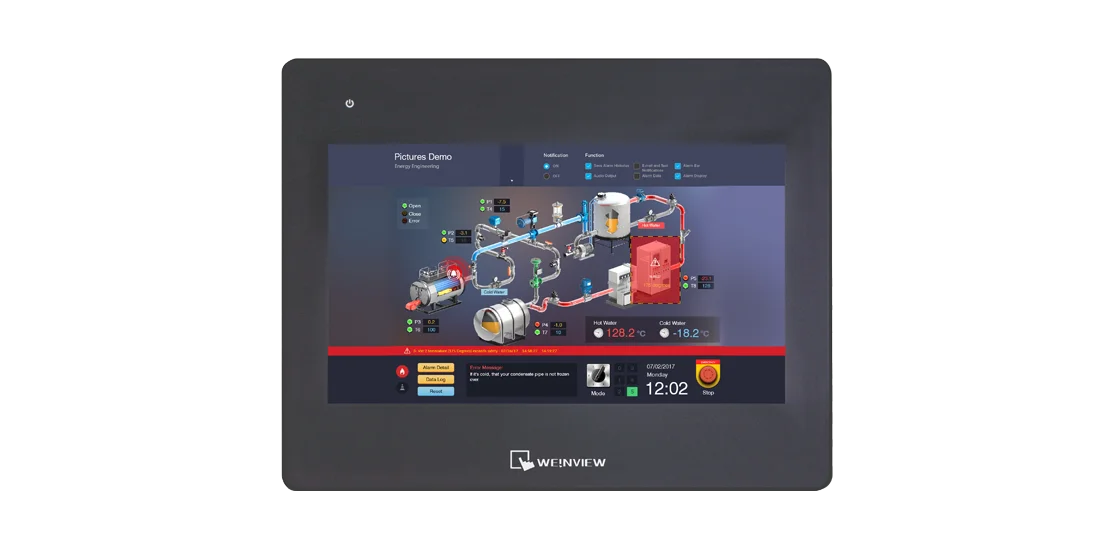 Weinview 7 inch TFT LCD touch screen resolution 800*480 human machine interface cMT2079X HMI Display for PLC