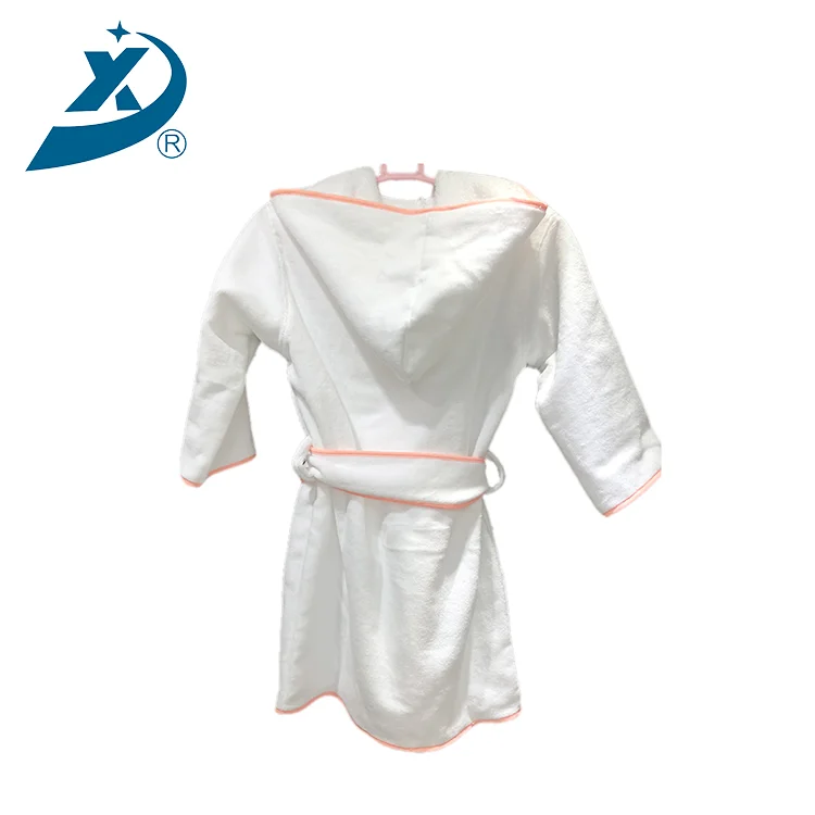 
Quality-Assured Bathrobe Hooded Bathrobe Organic Cotton Children 
