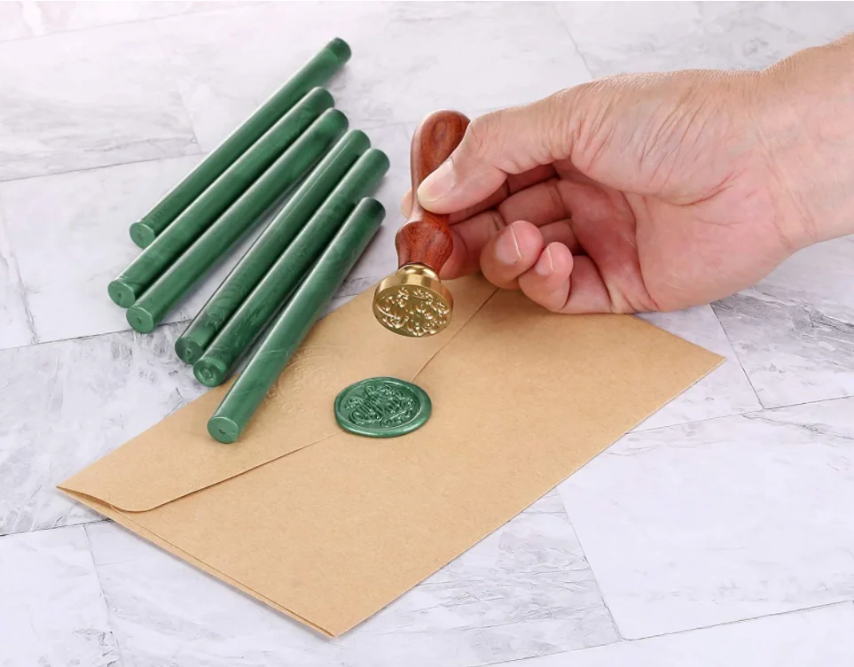 Заводская прямая запечатывающая Восковая Палочка 42 цвета