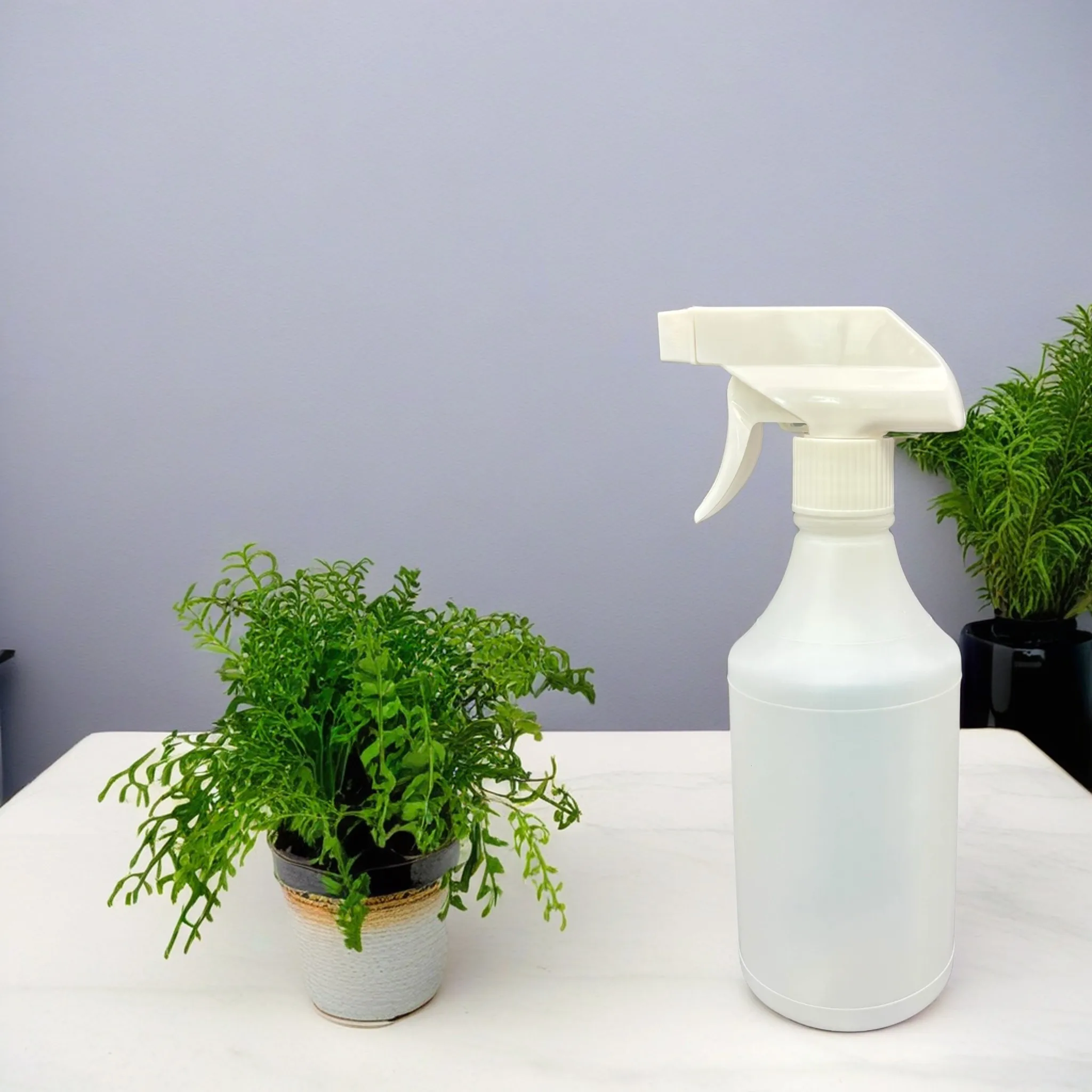 Empty plastic bottle 500ml 32oz/1L/1000ml HDPE trigger pump spray bottles