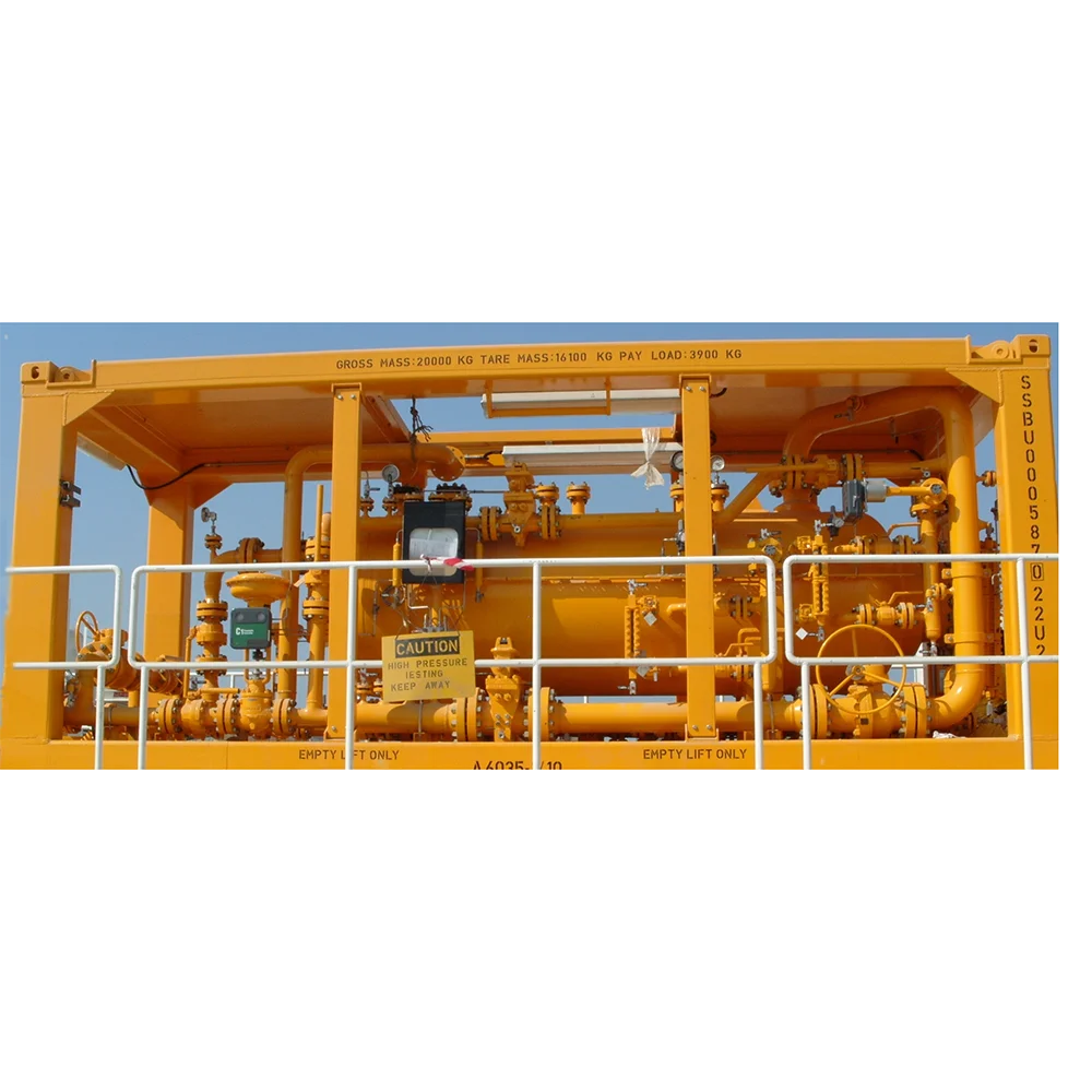 well testing horizontal three phase separator   oil gas water three  separtator  3 phase separator