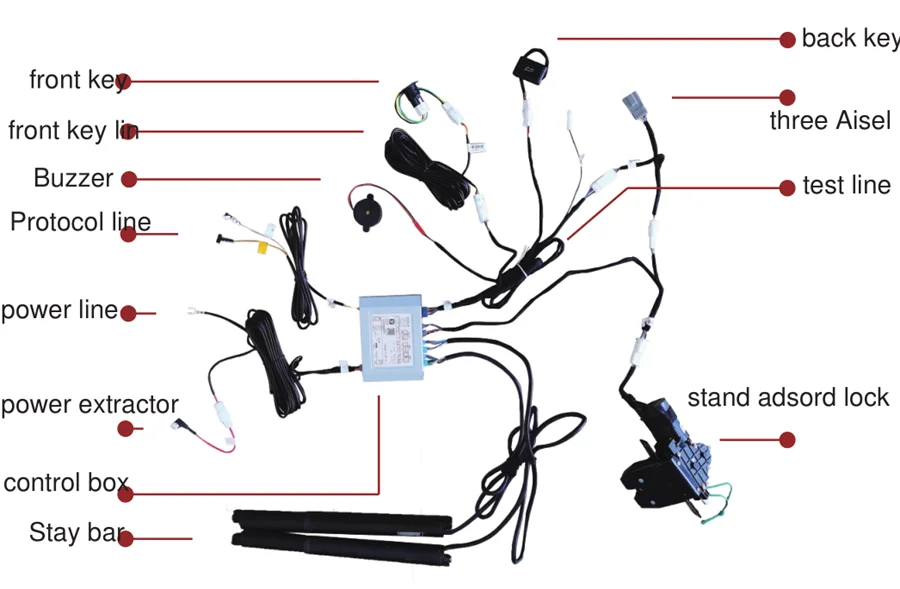 Wholesale Auto Parts Accessories Electric Tailgate Truck Car Lifting Kit For Sale