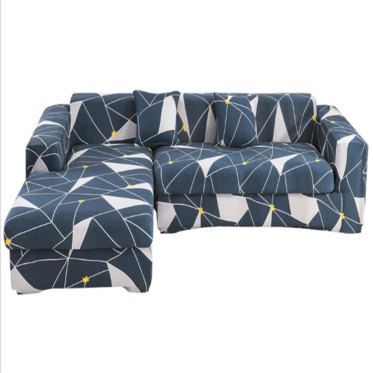 Покрывала для дивана с принтом растягивающийся чехол комплект секционных покрытий