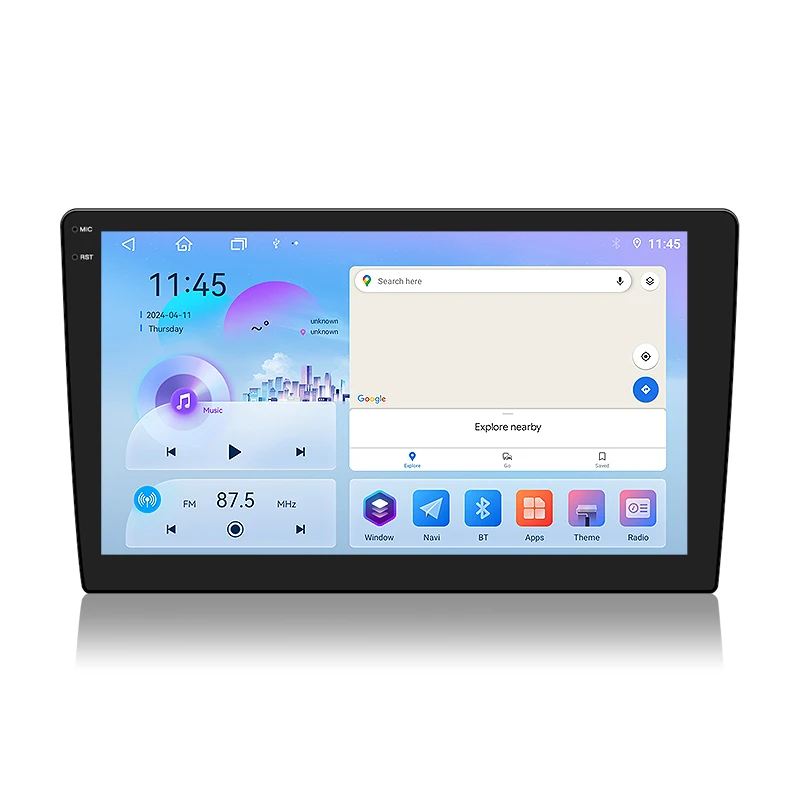 Android 13 9 / 10 - дюймовый универсальный хост с мультимедийным Wifi GPS радио Bluetooth автомобильный звук для Kia Toyota