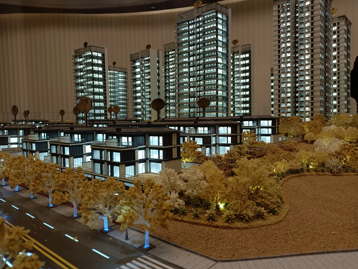 Interior Modern Design Real Estate Sand Table Architectural Building Scale Models For Sale